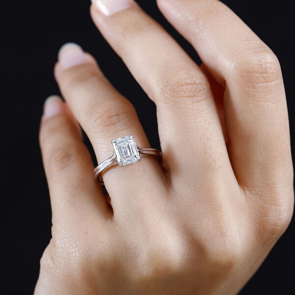 Moissanit Ring - 1,63 ct. image number 3