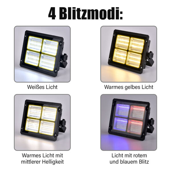 Multifunktionale Arbeitsleuchte mit Solarladefunktion image number 13
