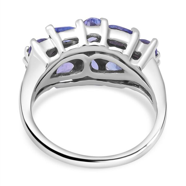 Tansanit und Zirkon Ring - 1,71 ct. image number 5