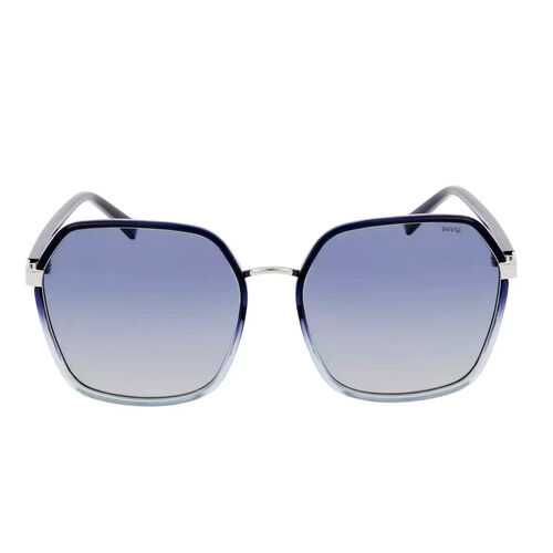 SOLE & LUCE - Transparente Polarisierende Sonnenbrille, Silber und Blau image number 1