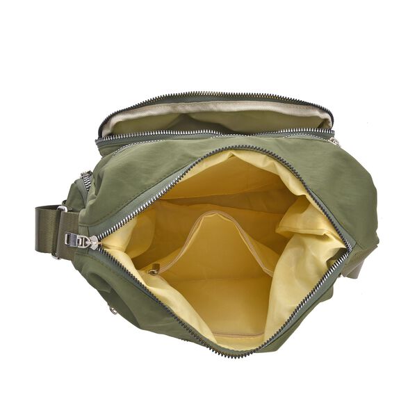 Umh&auml;ngetasche mit mehreren F&auml;chern, Gr&uuml;n image number 5