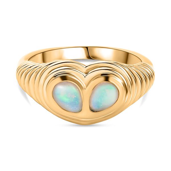 D'Joy AA Nat&uuml;rlicher, &auml;thiopischer Welo Opal Ring - 0,53 ct.