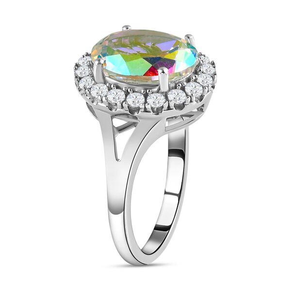 Merkur mystischer Topas und Zirkon-Ring - 5,71 ct. image number 5