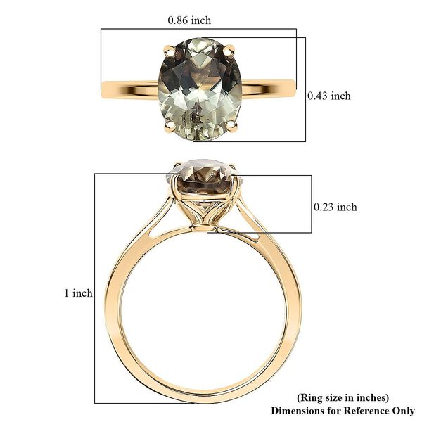 AAA Turkizit Ring 417 Gold (Gr&ouml;&szlig;e 16.50) ca. 3,00 ct image number 5
