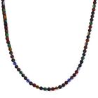 Mehrfarbiger Achat Halskette ca. Flexibles cm ca. 80.00 ct