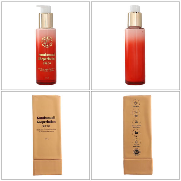 Kumkumadi K&ouml;rperlotion mit SPF 30, 30ml image number 7