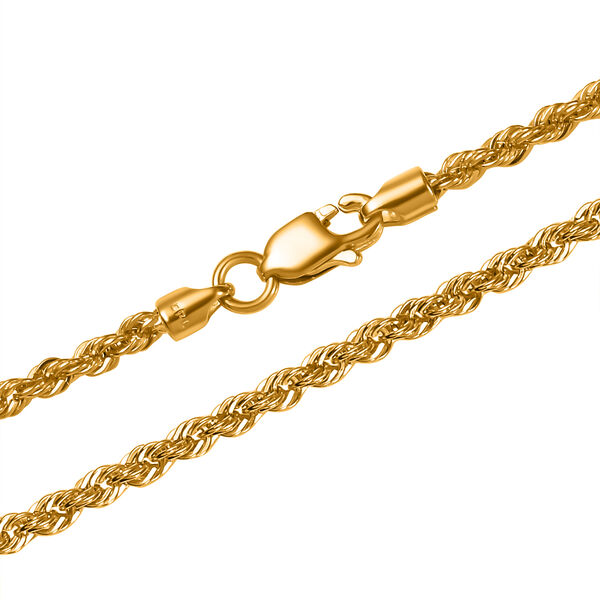 Seilkette in 915 Gelbgold, 50cm image number 6