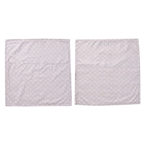 6-teiliges Bettbezug Set, 2 Bettbez&uuml;ge, 4 Kissenbez&uuml;ge, hellblau image number 8