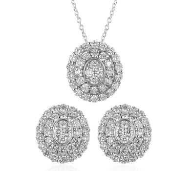 LUXURIANT SI-GH Labor Diamant Schmuckset - 3 ct.