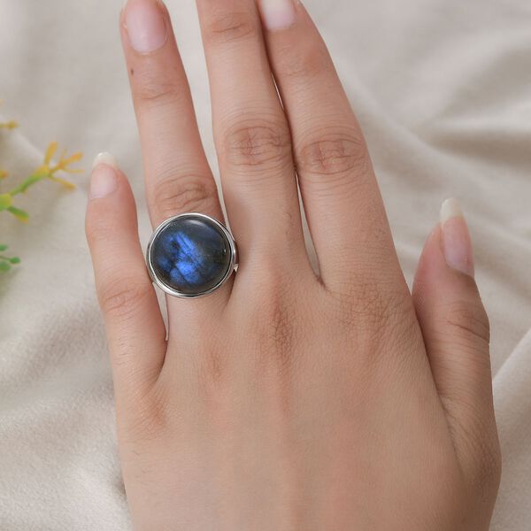 Labradorit Ring - 20,36 ct. image number 4
