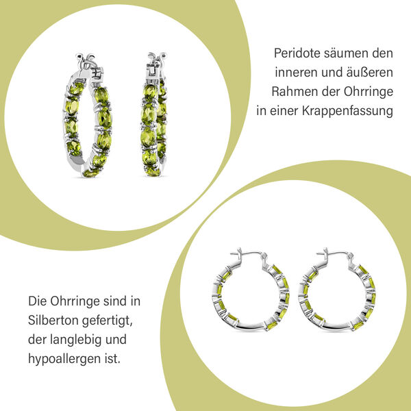 Peridot Inside-Out-Creolen image number 7