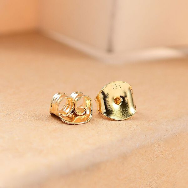 925 Silber 750 Gelb Vergoldet Schmuckset ca. 0,50g image number 1