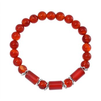 Rotes Achat-Schmuckset - 136 ct.