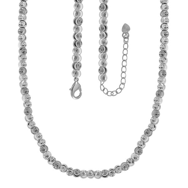 Halskette in Silberton, 45+5cm image number 4