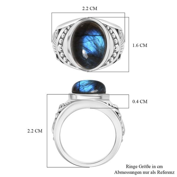 Labradorit Ring - 7,08 ct. image number 8