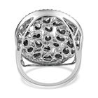 Handgearbeiteter Polki Diamant-Ring, 925 Silber platiniert  ca. 1,00 ct image number 5