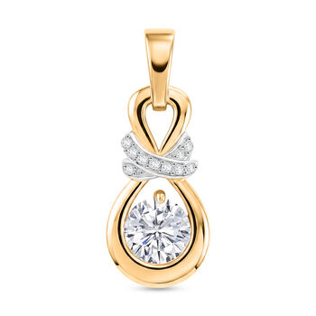 D'Joy Moissanit Anh&auml;nger - 1,28 ct.