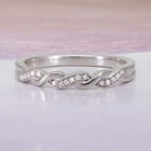 Diamant Ring 925 Silber platiniert  ca. 0,10 ct image number 1