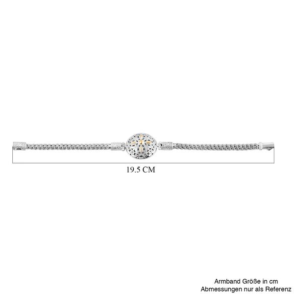 Royal Bali Kollektion- Kunstvolles Armband 19 cm image number 5