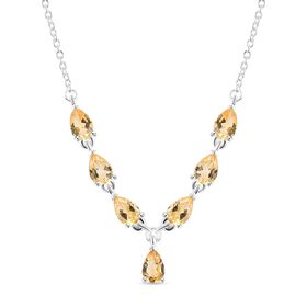 Citrin 45cm Halskette - 2,86 ct.