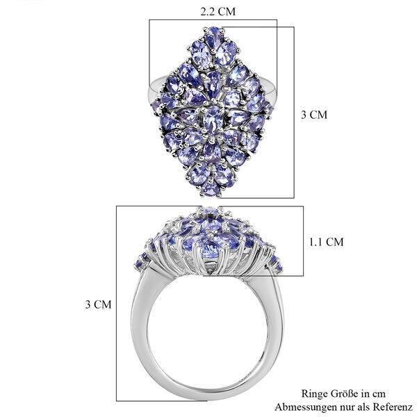 Tansanit Ring - 4,79 ct. image number 7