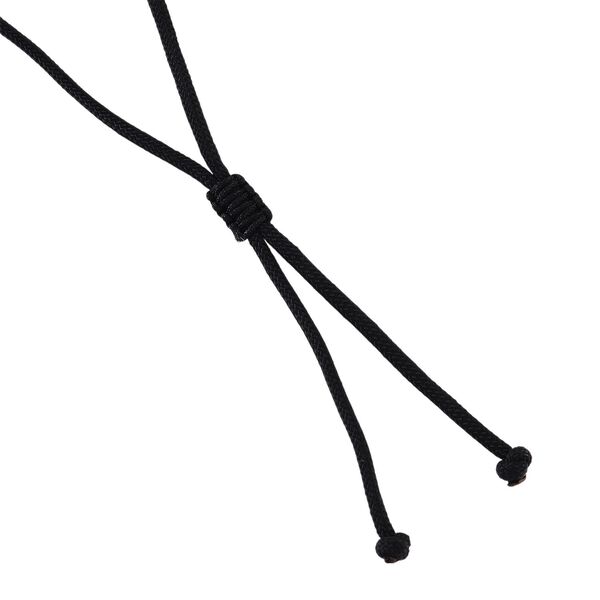 Majest&auml;tischer W&auml;chter - Schwarzer Jadeit-Buddha Halskette Flexibles cm ca. 125.00 ct image number 5