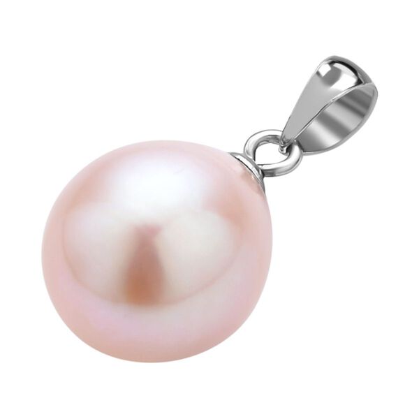 3er Set Süßwasser Perlen-Anhänger, Edelstahl image number 4