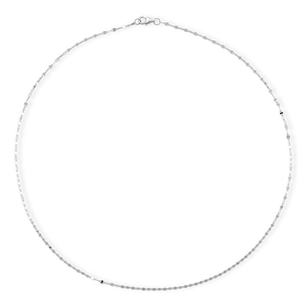 925 Silber rhodiniert Kette ca. 45 cm image number 4