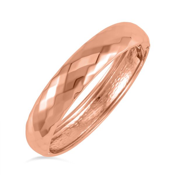 Rosefarbener Armreif, ca. 18.5 cm image number 3