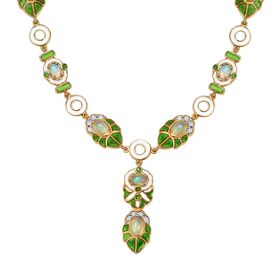 AA Natürlicher, äthiopischer Welo Opal, Weißer Zirkon Halskette ca. 45 cm 925 Silber 750 Gelbgold Vermeil ca. 5.74 ct