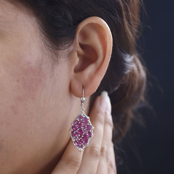 Afrikanische Rubin-Ohrringe - 8,75 ct. image number 3