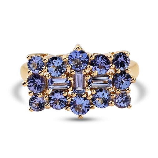 AA Tansanit Boot Ring - 2,37 ct. image number 0