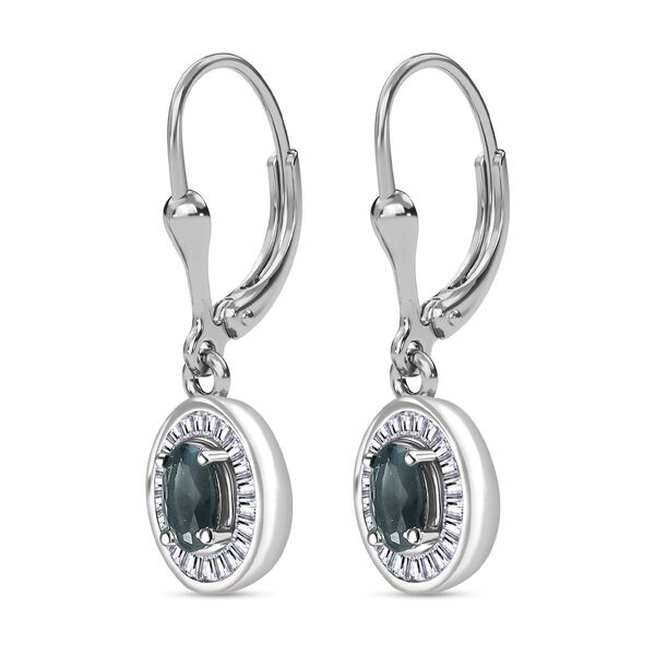 Alexandrit und Diamant Ohrringe - 0,75 ct. image number 4