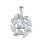 J Francis gefertigt mit SWAROVSKI Zirkonia Anhänger 925 Silber rhodiniert