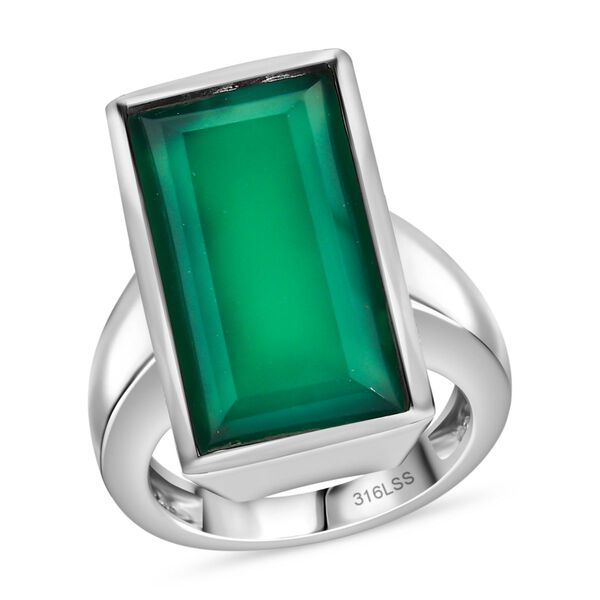 AAA Verde Onyx Ring - 9,66 ct. image number 4