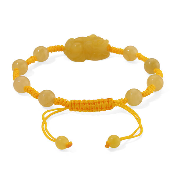 Honig Jade Armband Flexibles (10-15 Werktage Lieferzeit)  ca. 60.00 ct image number 3