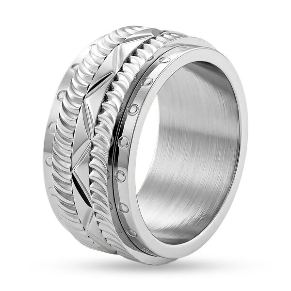 316L Edelstahl Ring (Gr&ouml;&szlig;e 16.50) ca. 12,00g image number 4