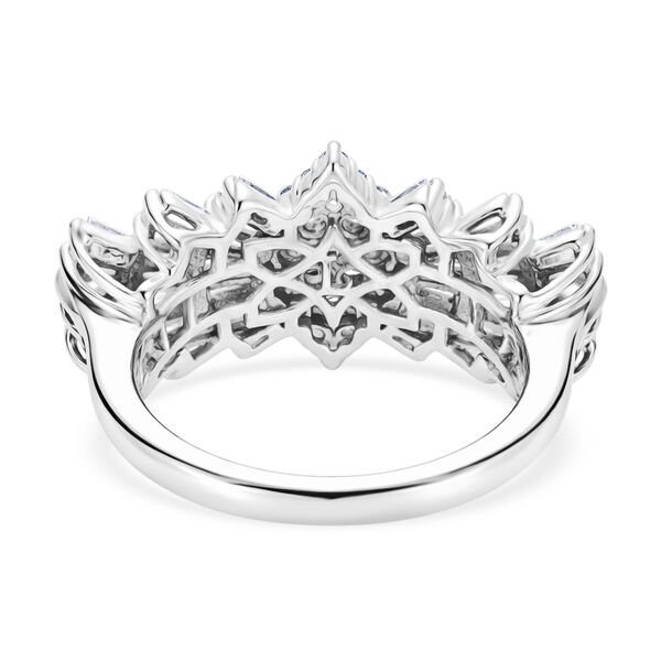 LUXURIANT DIAMOND - Lab Grown Diamant SI-GH Ring 925 Silber Rhodiniert (Gr&ouml;&szlig;e 22.00) (10-15 Werktage Lieferzeit) ca. 2,00 ct image number 4