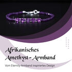 Eternity afrikanisches Amethyst-Armband image number 5