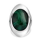 Malachit Ring Edelstahl (Größe 16.00) ca. 20,76 ct