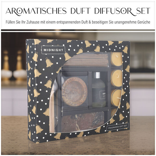 Aromatisches Duft Diffusor Set, Duft - Midnight Jasmin image number 7