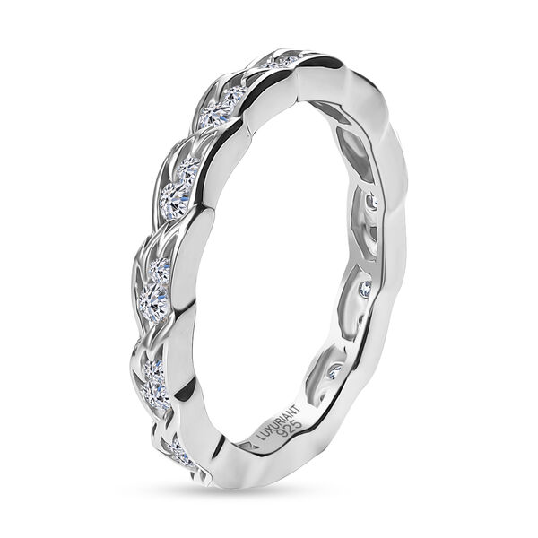 LUXURIANT DIAMOND - Lab Grown Diamant SI-GH Ring 925 Silber rhodiniert (Gr&ouml;&szlig;e 18.00) ca. 0,50 ct image number 4