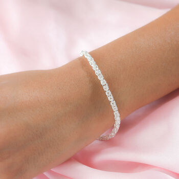 K&ouml;nigs-Armband in 925 Silber, 19 cm