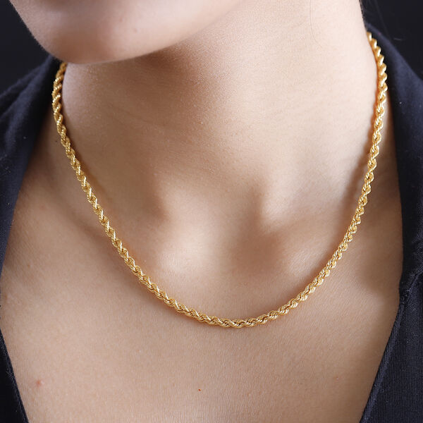 Kordelkette in 916 Gelbgold image number 2