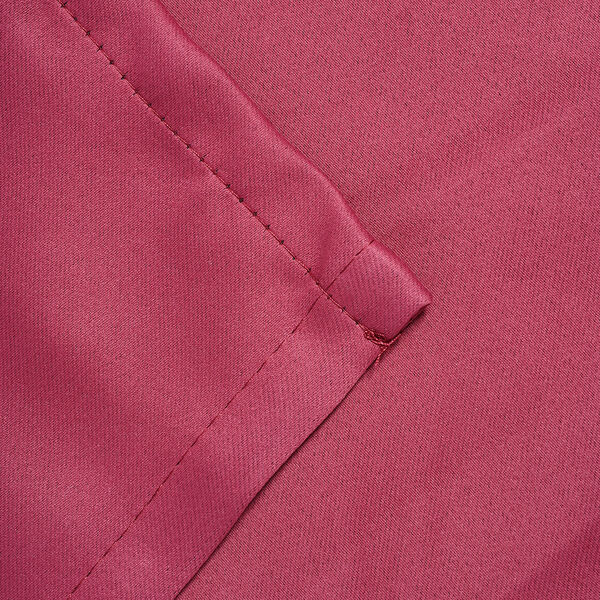 2er-Set Verdunkelungsvorh&auml;nge mit Metall&ouml;sen, Gr&ouml;&szlig;e 140x240 cm, Burgunderrot image number 4