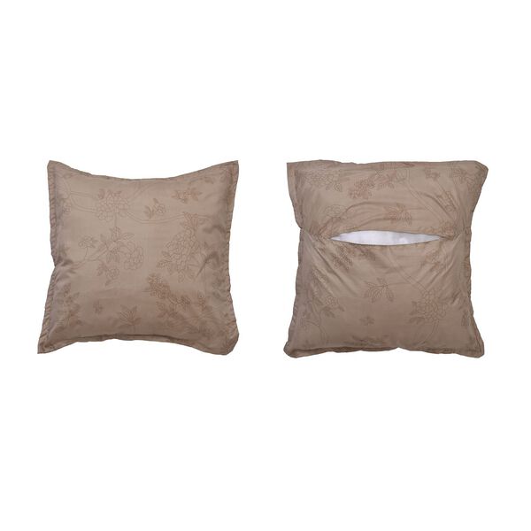 6er Set, Bettwäsche, 2 Deckenbezüge 135x200cm, 2 Kissenbezüge 40x80cm, 2 Kissenbezüge 80x80cm, gelb image number 2