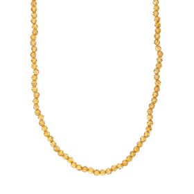 Citrin 50cm Halskette - 28 ct.