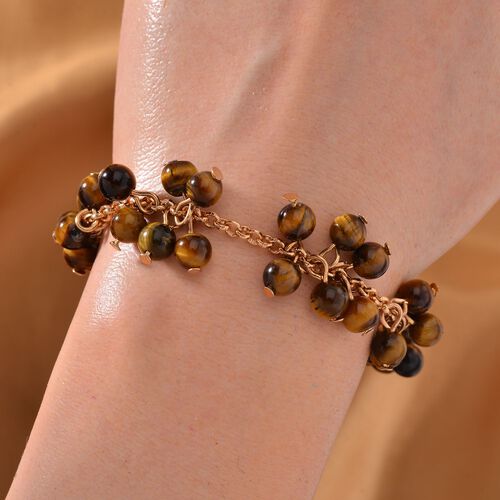 Tigerauge Armband, 19+5cm - 65 ct. image number 1