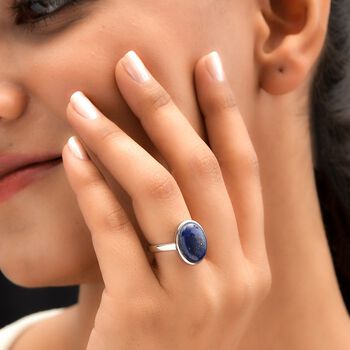 Lapislazuli Ring  (Gr&ouml;&szlig;e 19.00) ca. 7,27 ct
