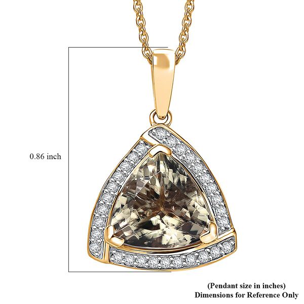 AAA Turkizit, Weißer Diamant Schmuckset ca. 50 cm 585 Gold ca. 3,65 ct. image number 5